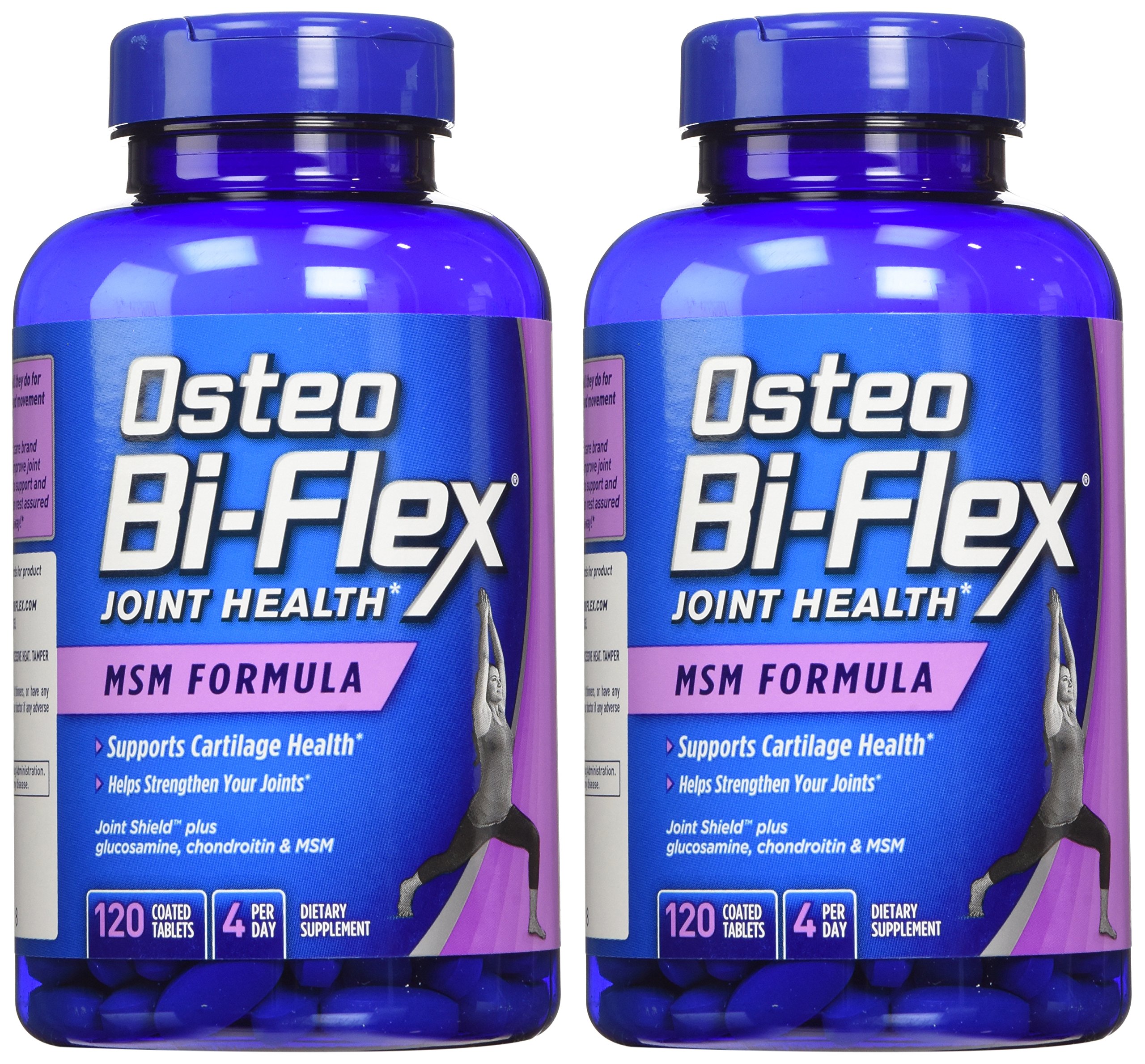 Osteo BiFlex MSM Advanced Joint Shield Formula with 5Loxin,120 Cplts
