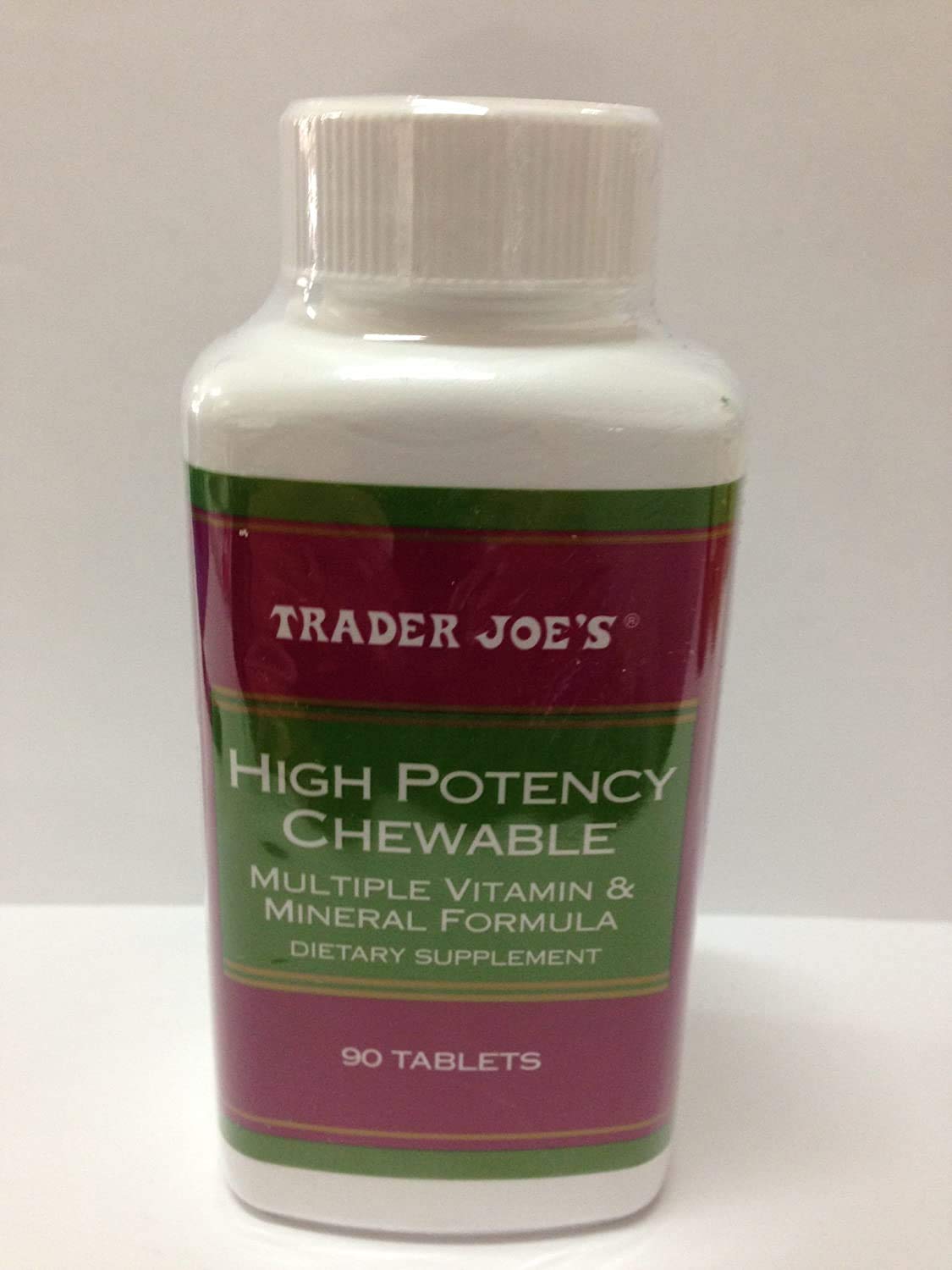 Trader Joe’s High Potency Chewable, 90 Tablets LifeIRL