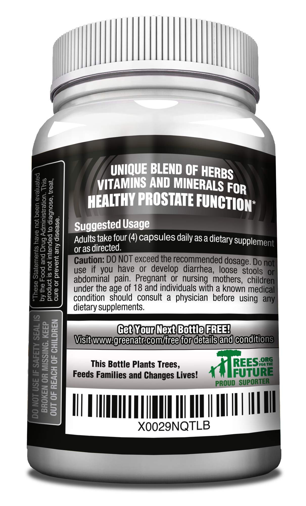 Natural Prostate Supplements for Men Supports Better Urinary Flow to