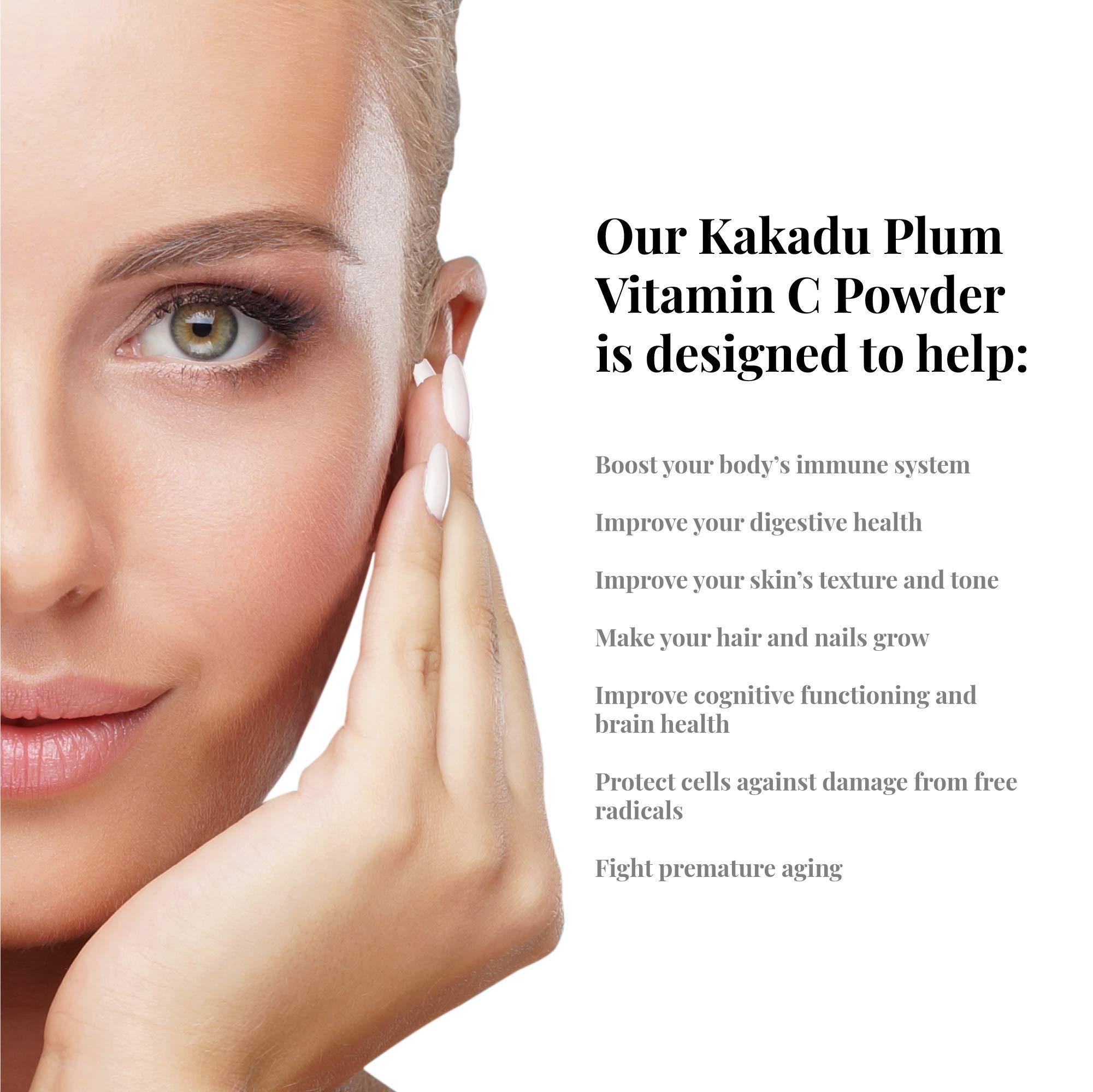 Kakadu Plum 100 Pure Premium Grade (A) Superfood Powder (40g) Nature